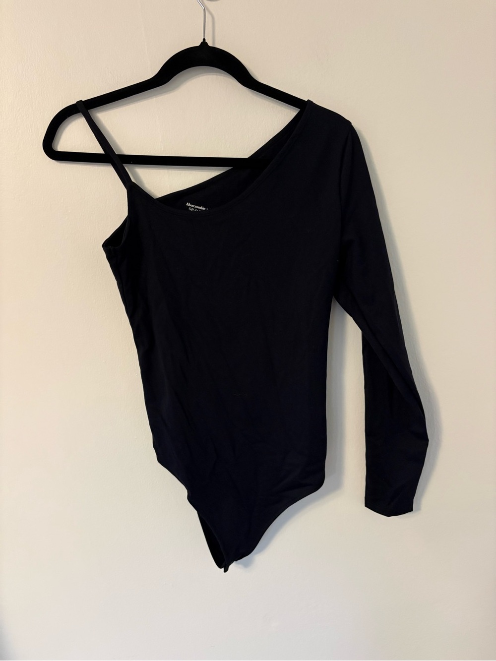 Abercrombie One-Shoulder Long Sleeve Bodysuit size medium